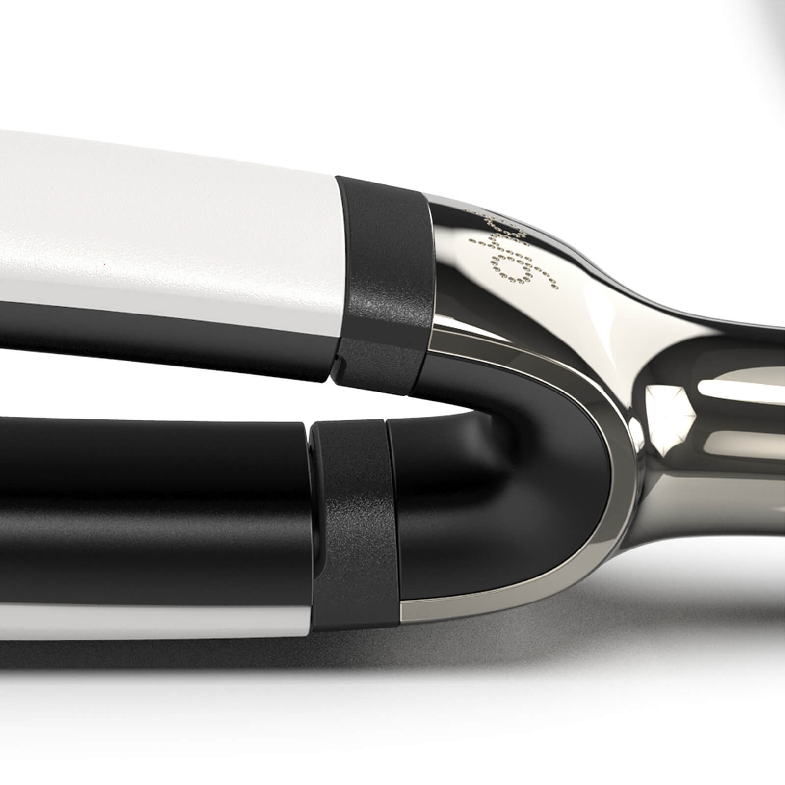 ghd Platinum+ White Straighteners wishbone hinge