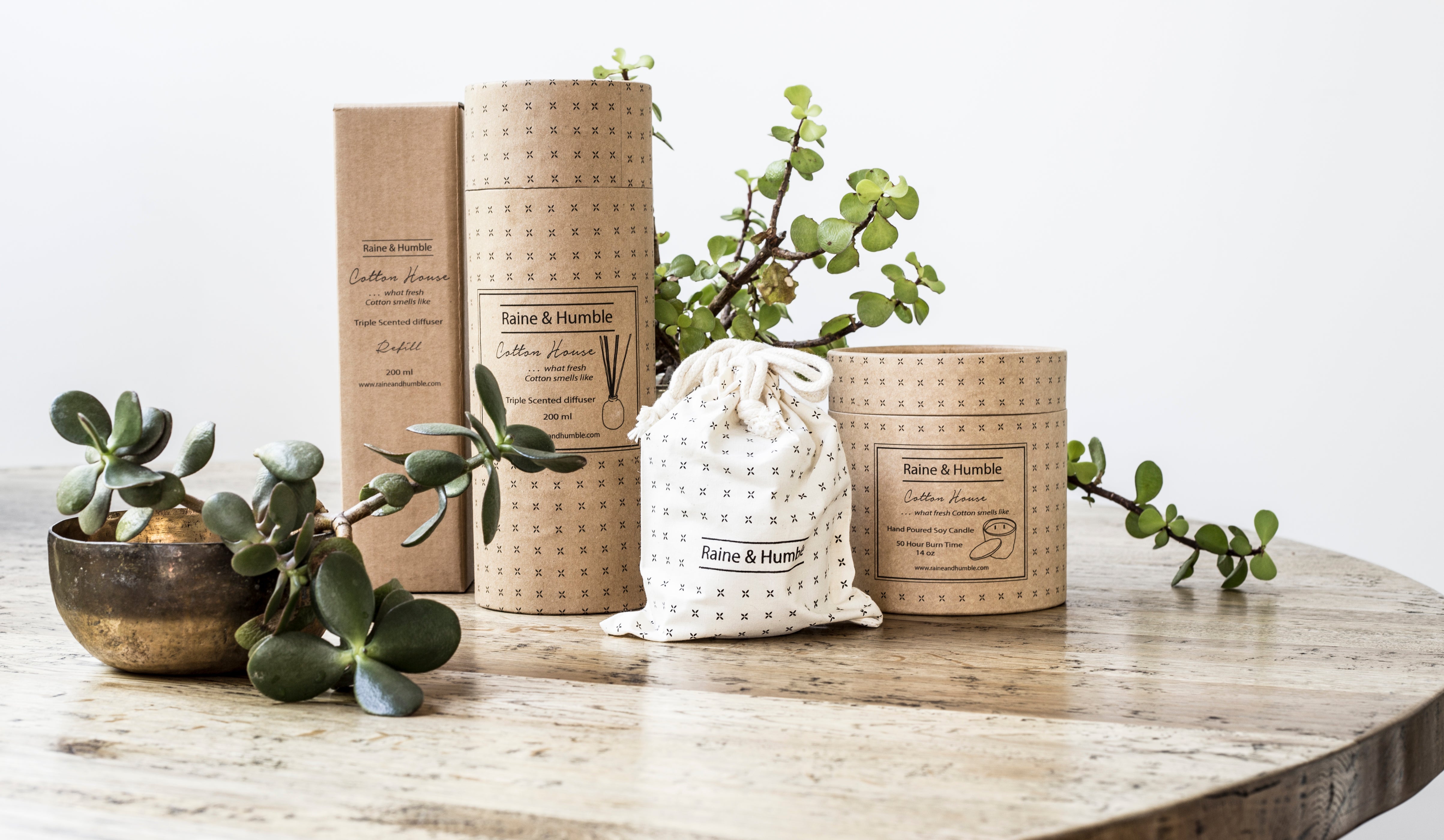 Scented Soy Candle/Canister Jasmine & Magnolia