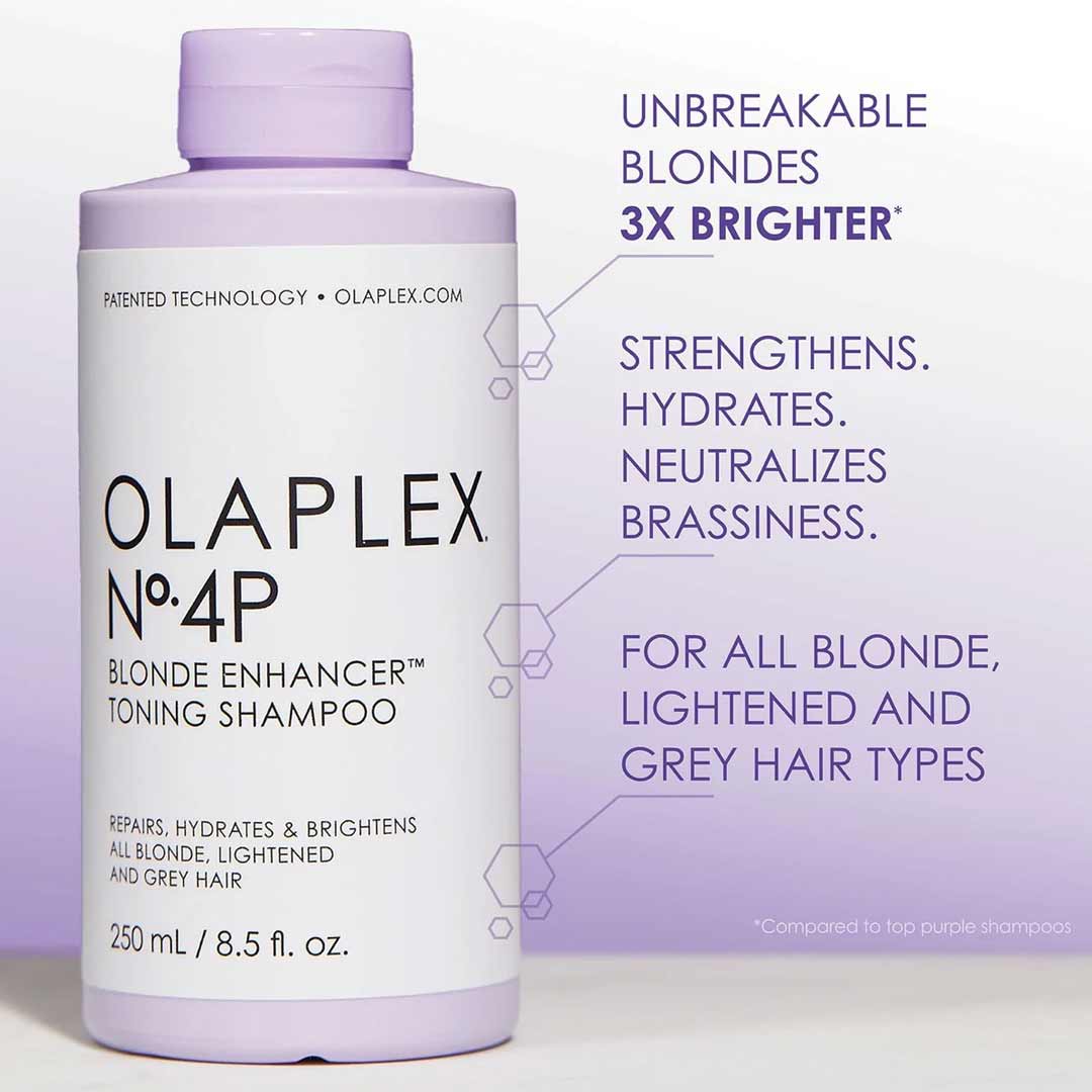 No.4P Blonde Enhancer Toning Shampoo 250ml