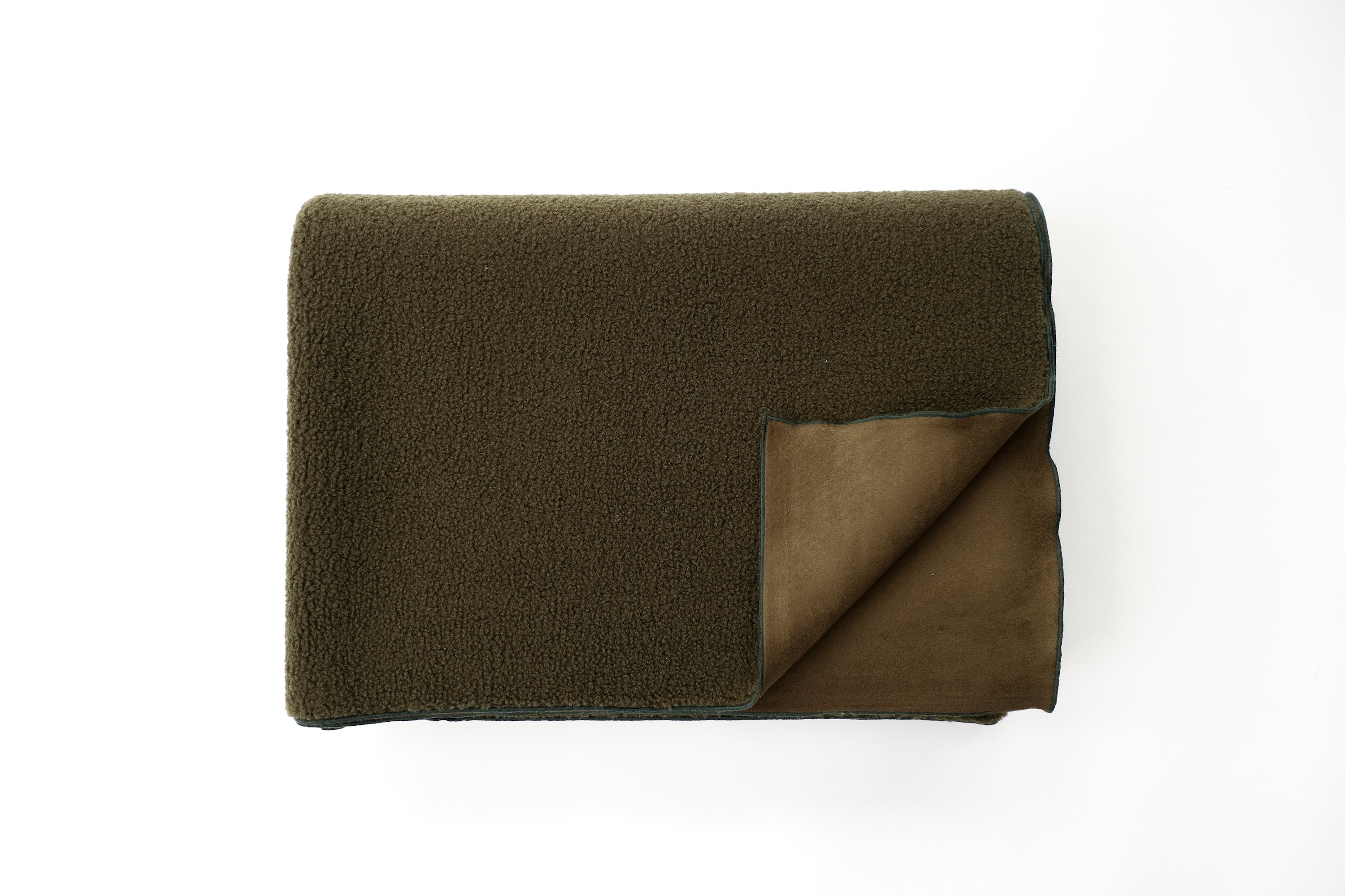 Sherpa and Suede Blanket