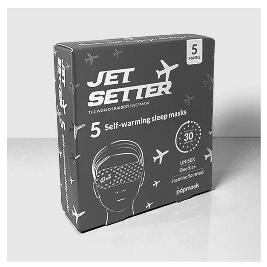 Jet Setter Self Warming Eye Mask (5 Pack)