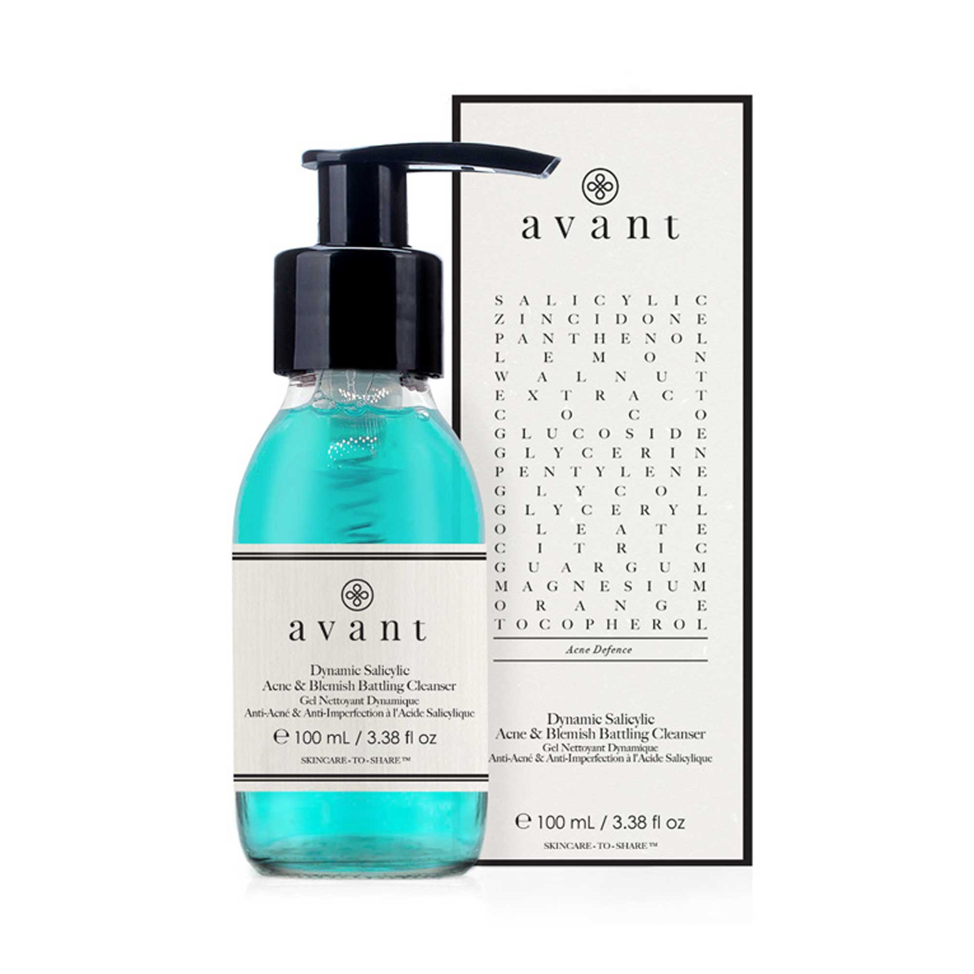 Avant Dynamic Salicylic Acne & Blemish Battling Cleanser