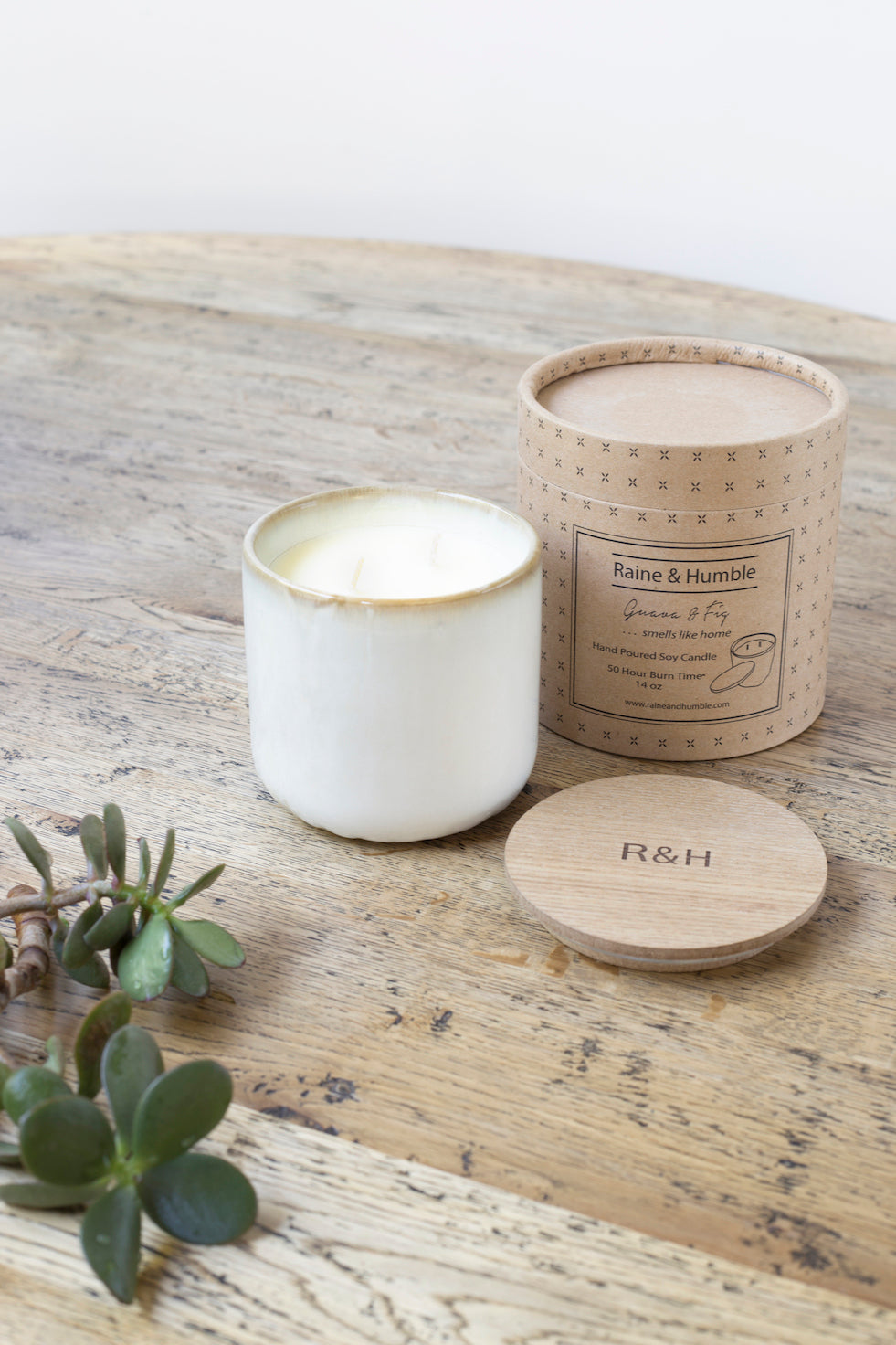 Scented Soy Candle/Canister Guava & Fig