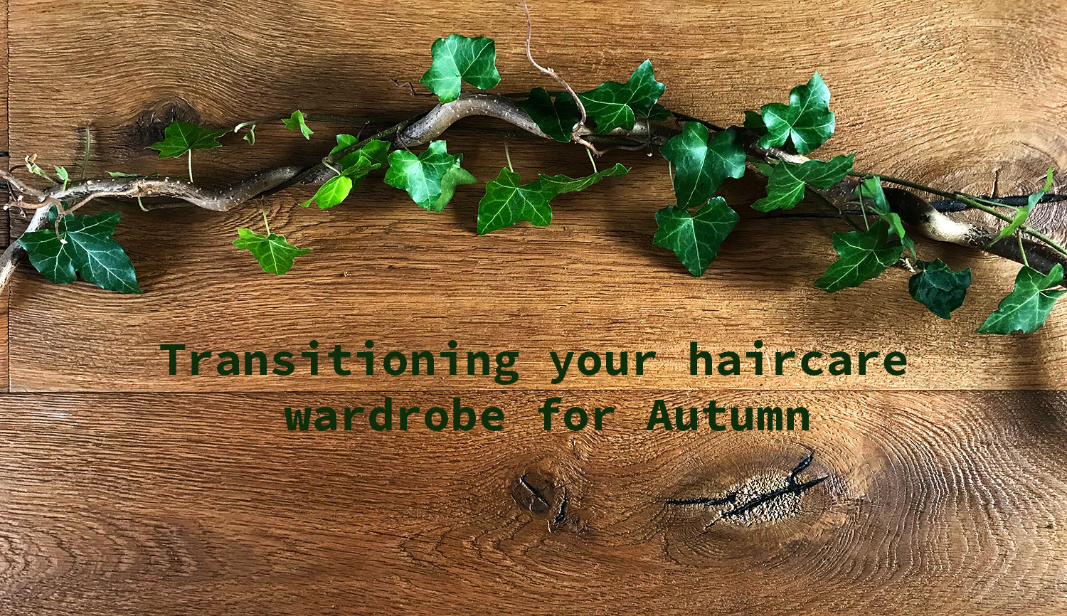 Transitioning your Haircare Wardrobe for Autumn