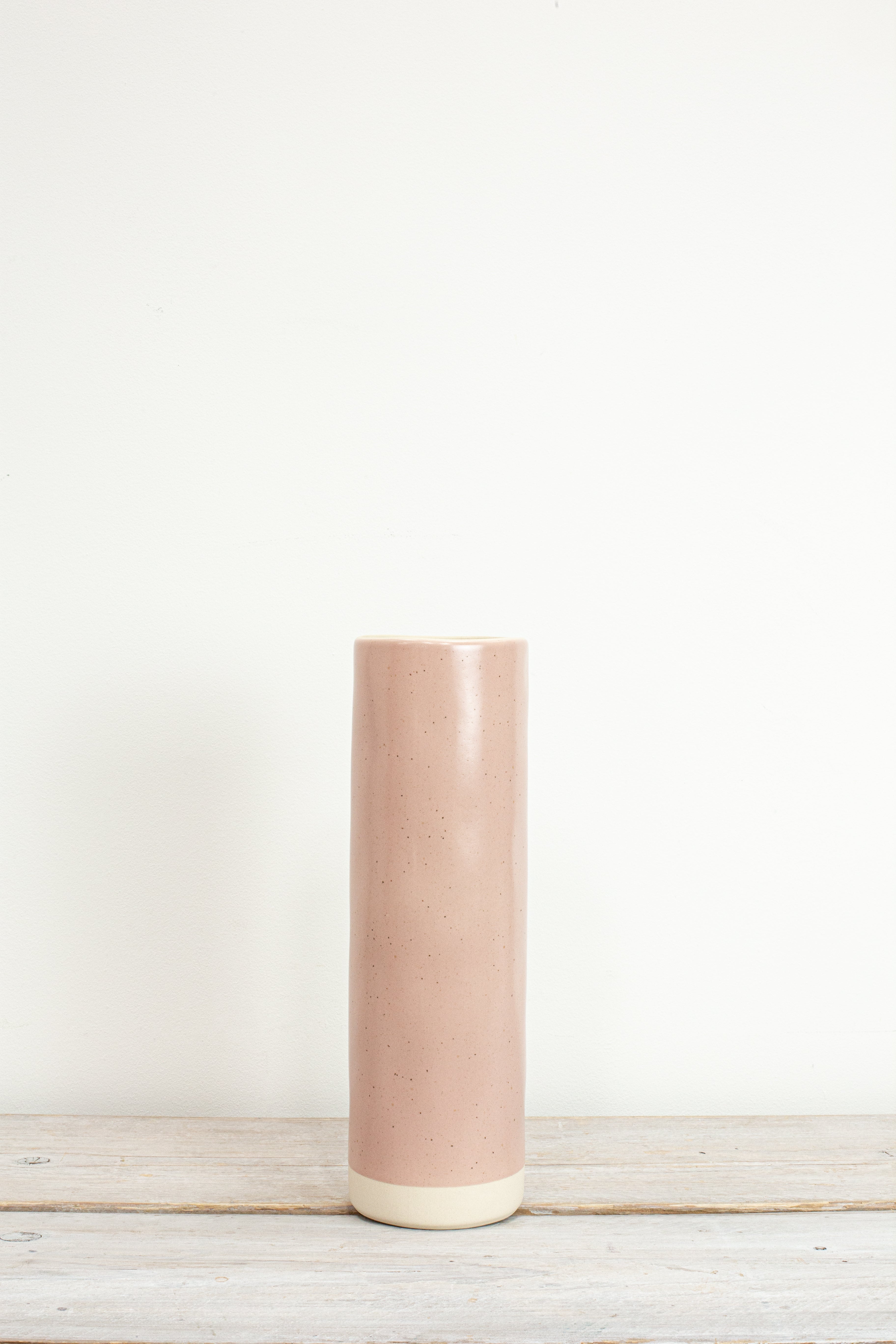 Pitka Blush Tall Cylinder Vase