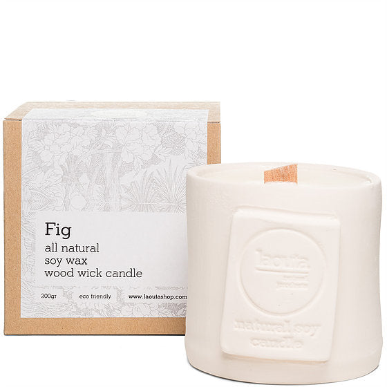 100% natural soy wax candle