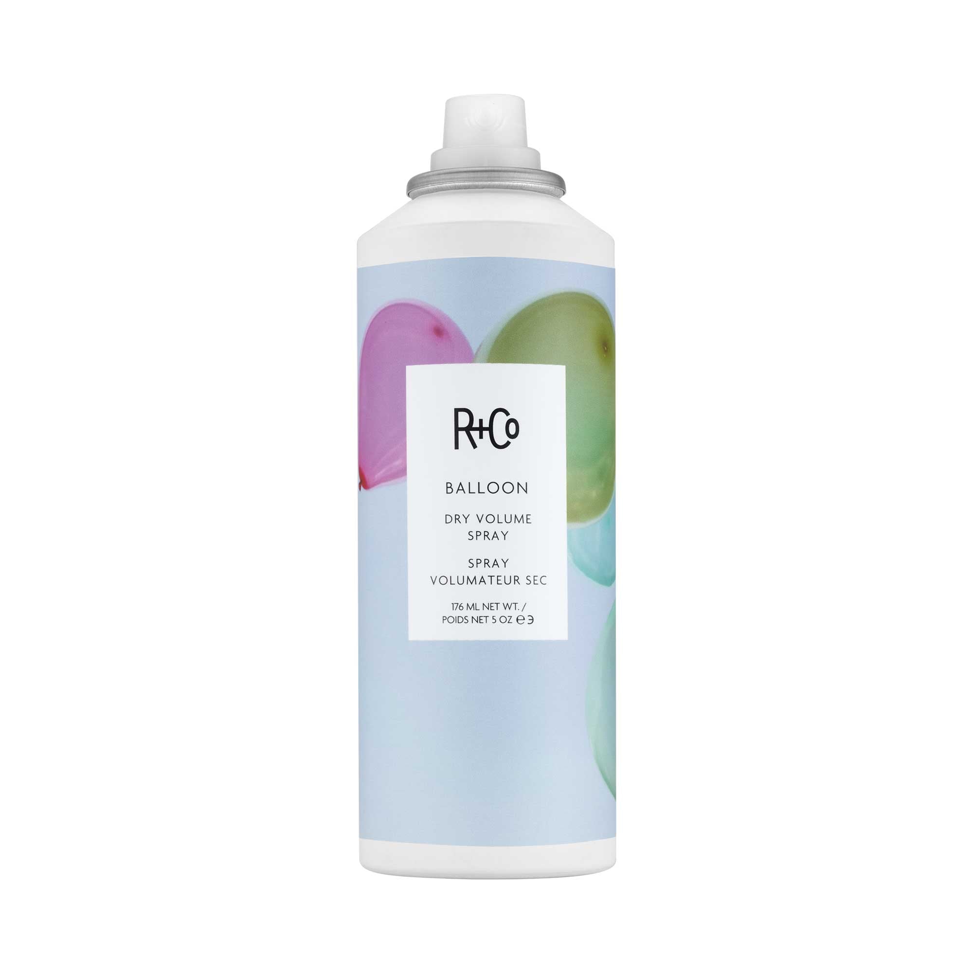 add instant volume and texture with R+Co Balloon dry volume spray