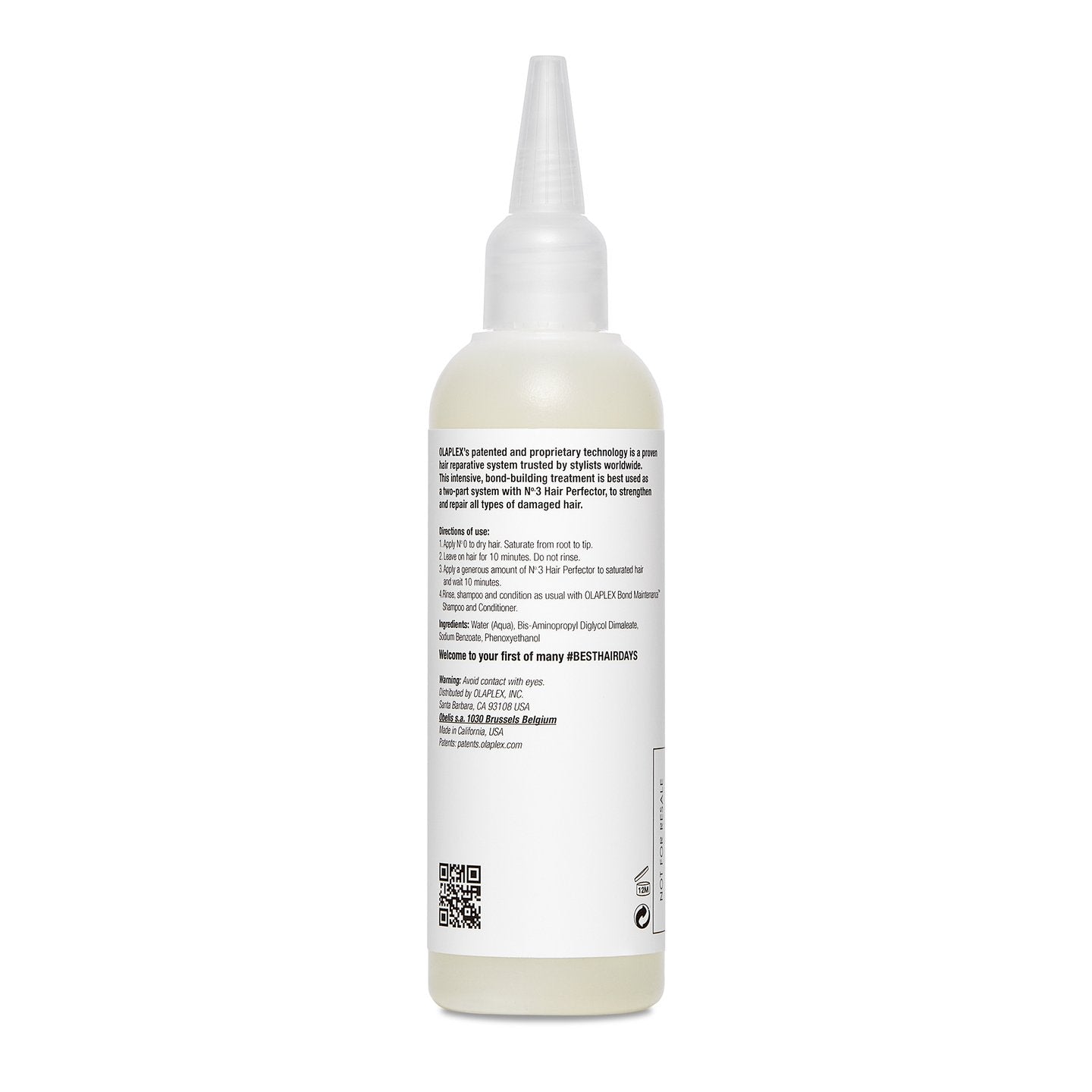 No.0 Intensive Bond Building Hair Treatment