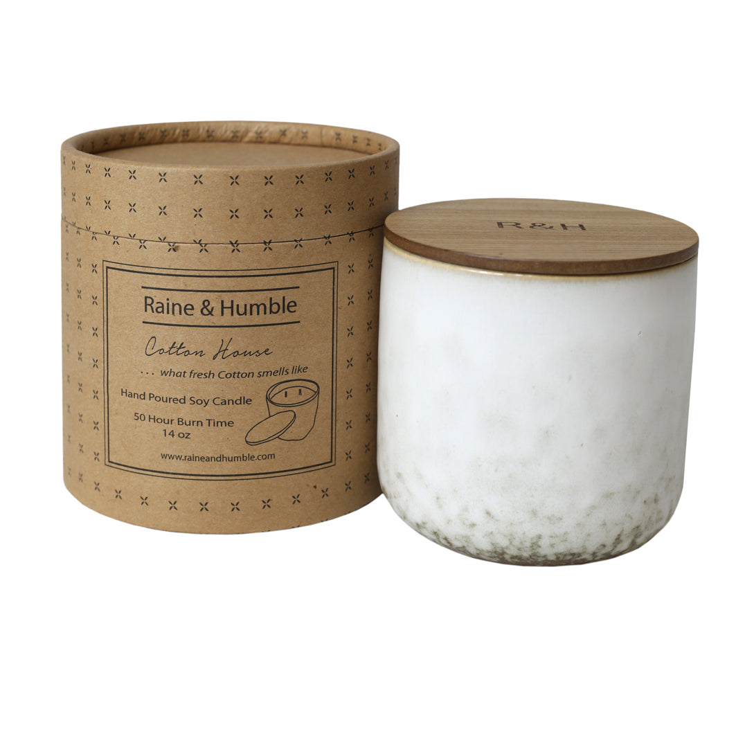 Scented Soy Candle/Canister Cotton House