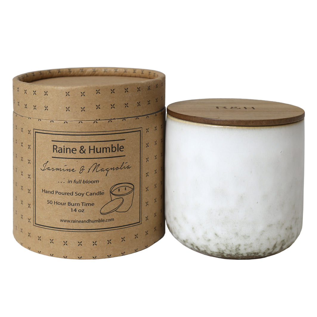 Scented Soy Candle/Canister Jasmine & Magnolia