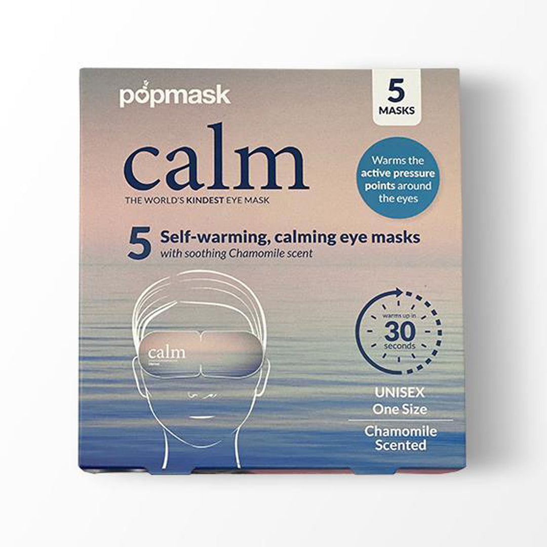 Calm Self Warming Pressure Point Eye Masks (5 Pack)